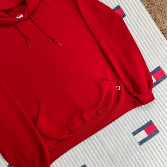 Vintage Russell Athletic Hooded Sweatshirt - Picture 7 of 7